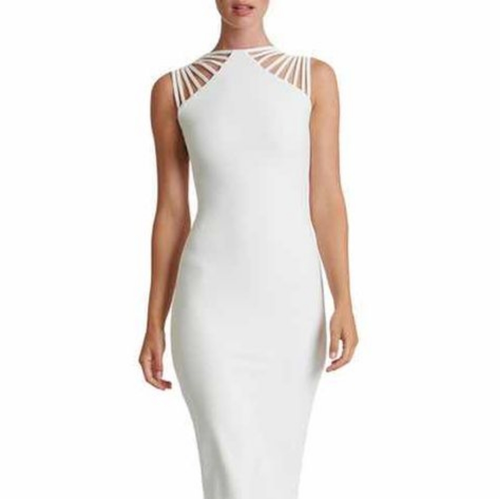 Dress The Population Gwen Strappy Midi Dress XS